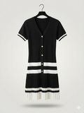 Hollow-Out Crochet Sleeveless Column Dress