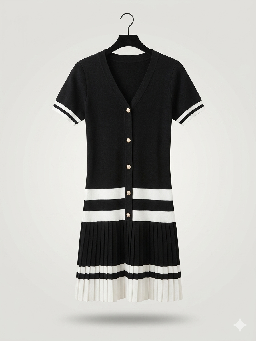Hollow-Out Crochet Sleeveless Column Dress