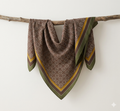 Anagram Silk Square Scarf