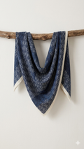 All-Over Anagram Silk-Blend Scarf