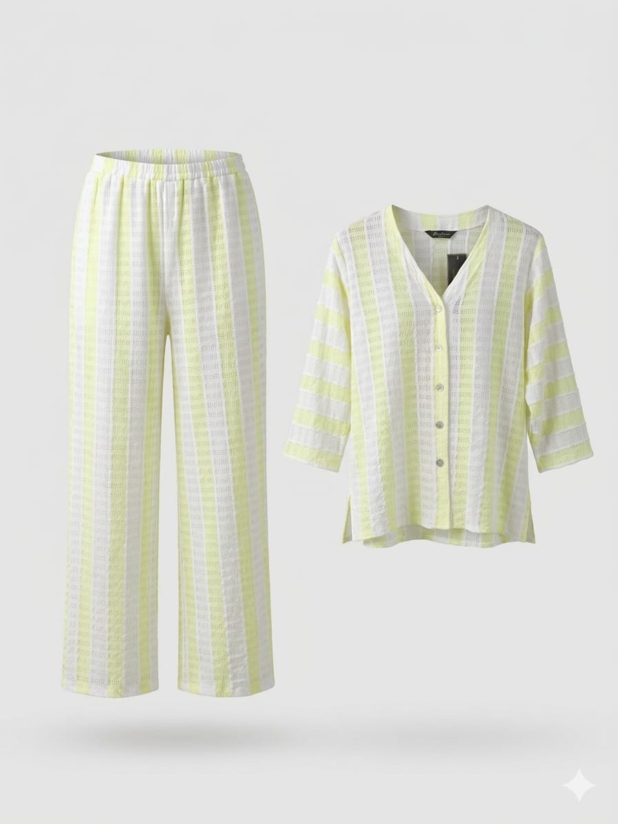High-Waisted Wide-Leg Tailored Trousers with a D-Ring Fabric Bel
